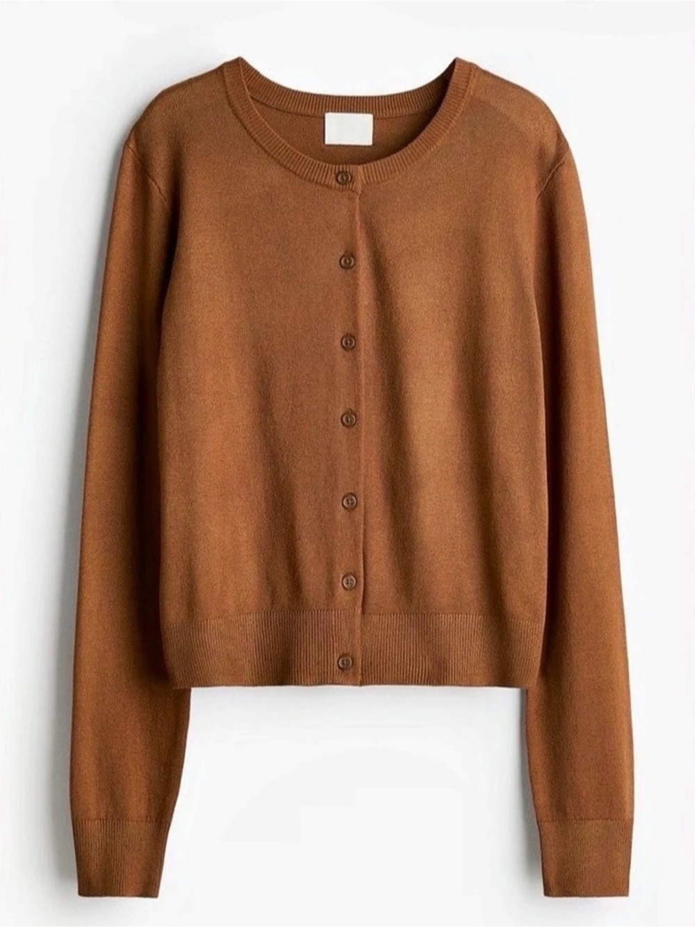 Brand new H&M size L
Brown Button-Front Cardigan